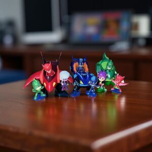 Pj Mask Figures & Vehicles Luna Girl Night Ninja Wolfy Kid Catboy Owlette #12